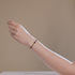 Mitternachtsschatz | Gold | Kleeblatt-Essenz-Armband